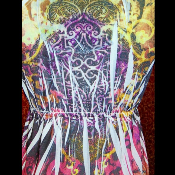 DNLA SPORT coral cap sleeve shift dress L✨ - Picture 5 of 7